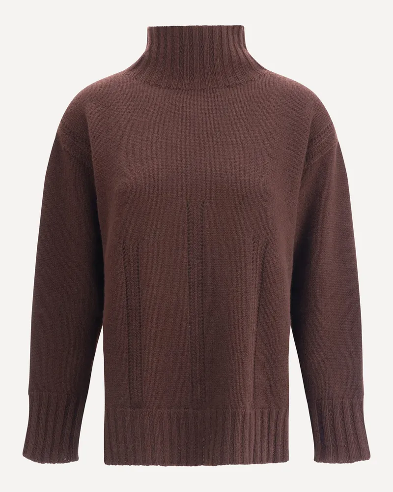 Tom Ford Cashmere turtleneck Sweater Female Brown