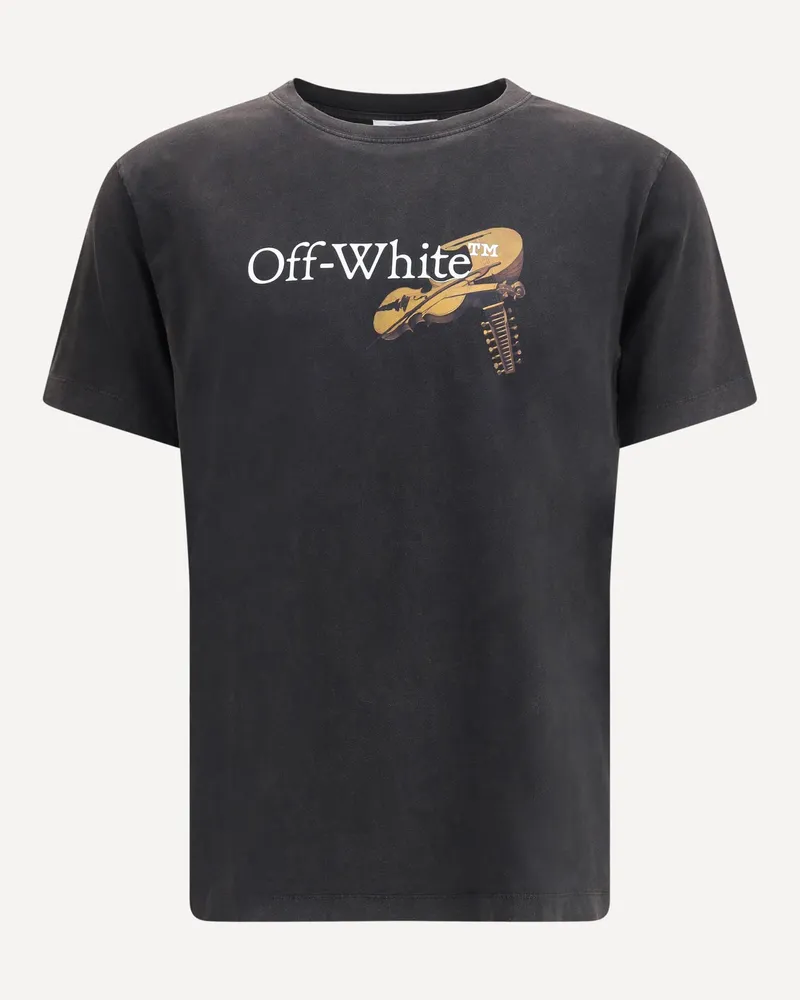 OFF-WHITE Cupid Arrow Slim T-shirt Male Black