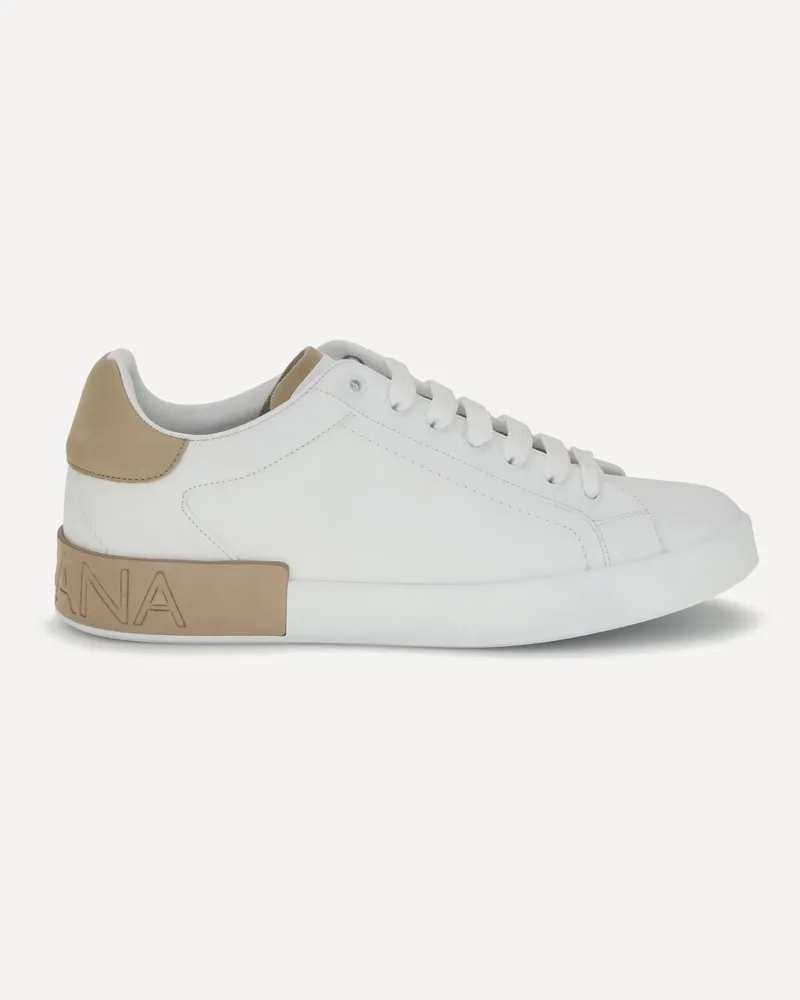 Dolce & Gabbana Logo Sneakers Male White