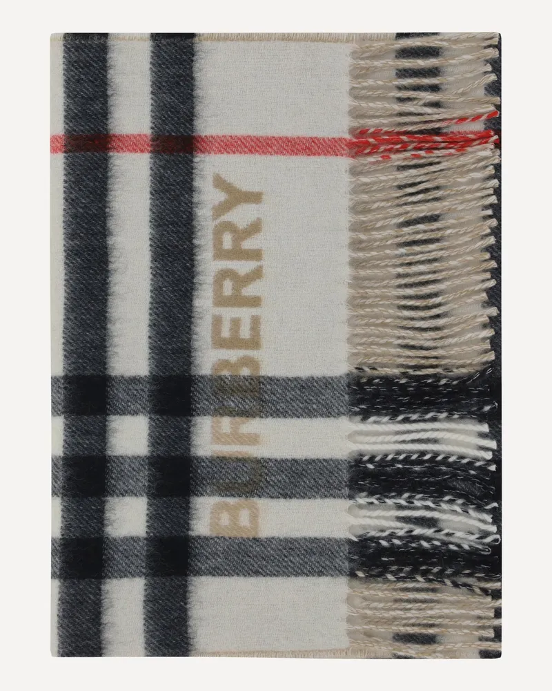 Burberry Cashmere Scarf Female Beige