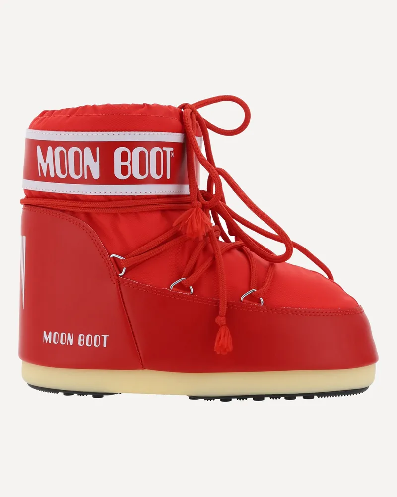 Moon Boot Icon Low Boots Female Red