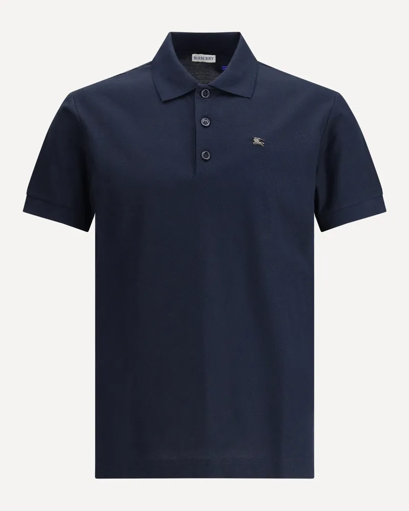 Burberry Cotton polo Shirt Male Blue