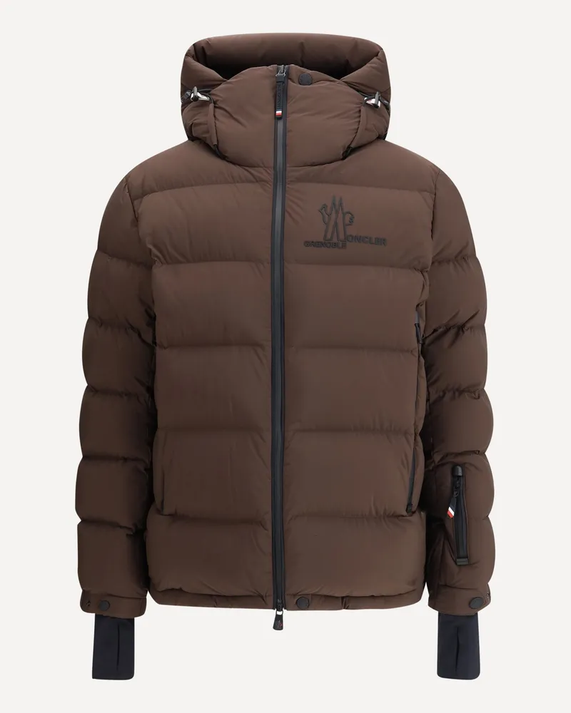 Moncler Isorno ski Jacket Male Brown