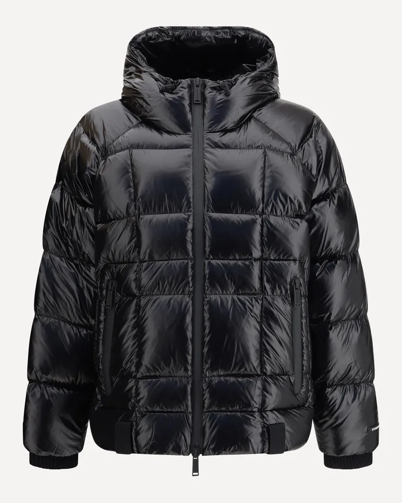 Dsquared2 3D Down Jacket Male Black