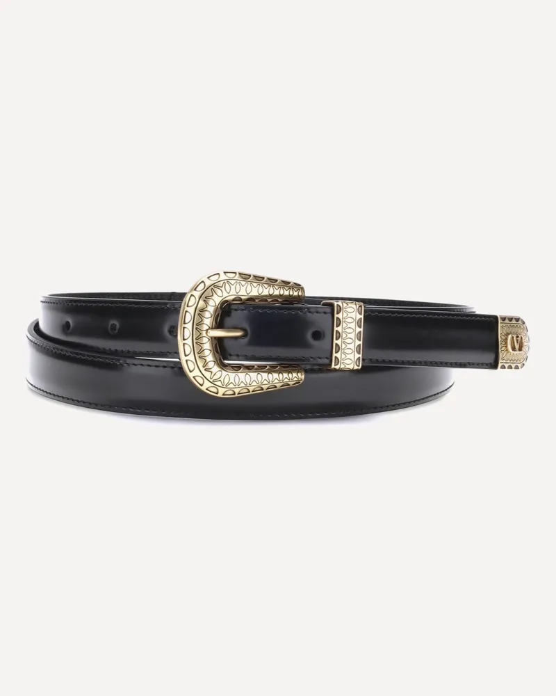 Valentino Garavani VLogo Belt Male Black