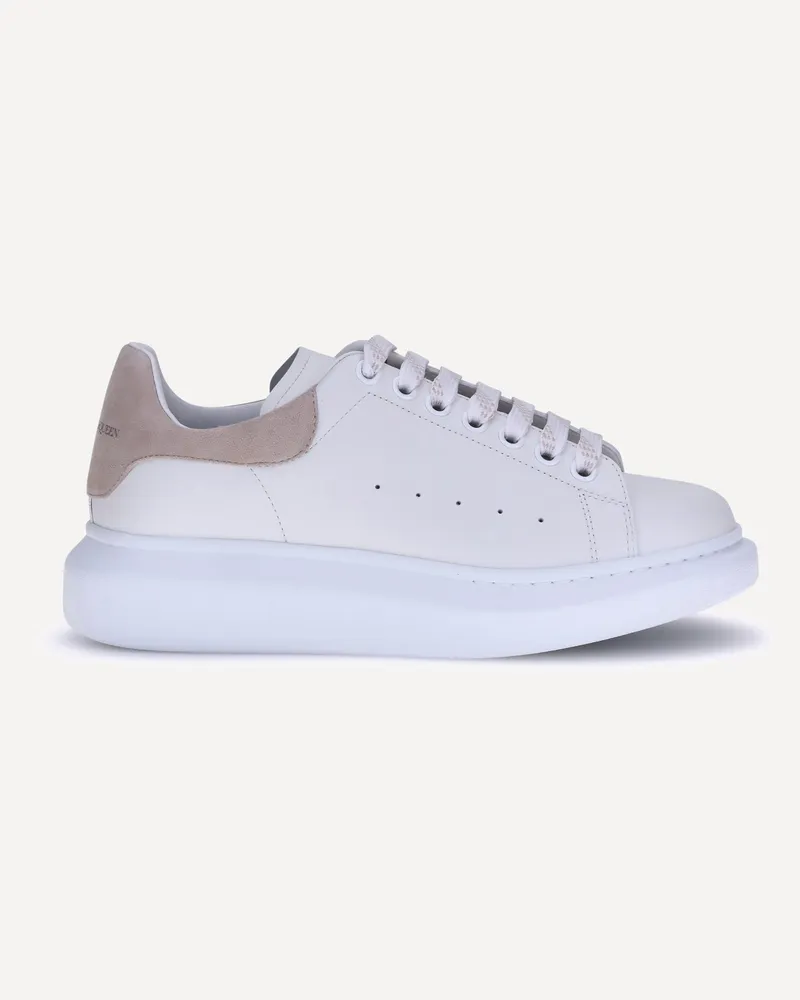 Alexander McQueen Leather Sneakers Female White