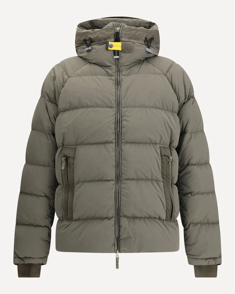 Parajumpers Hooded Down Jacket Male Green