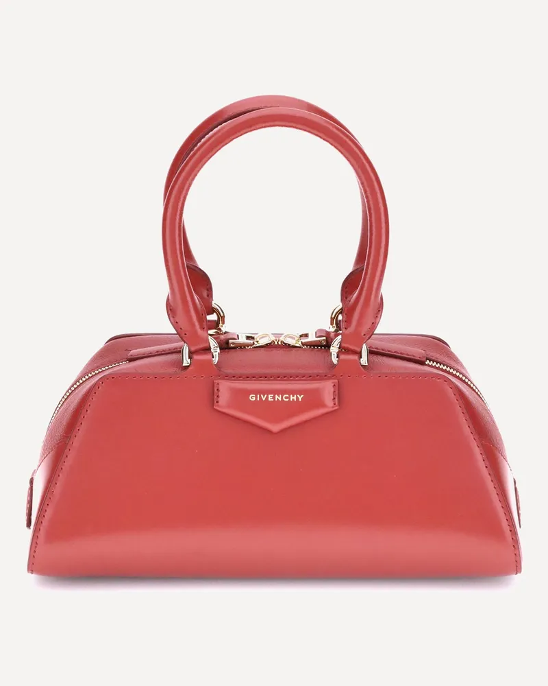 Givenchy Antigona East-West mini Handbag Female Red