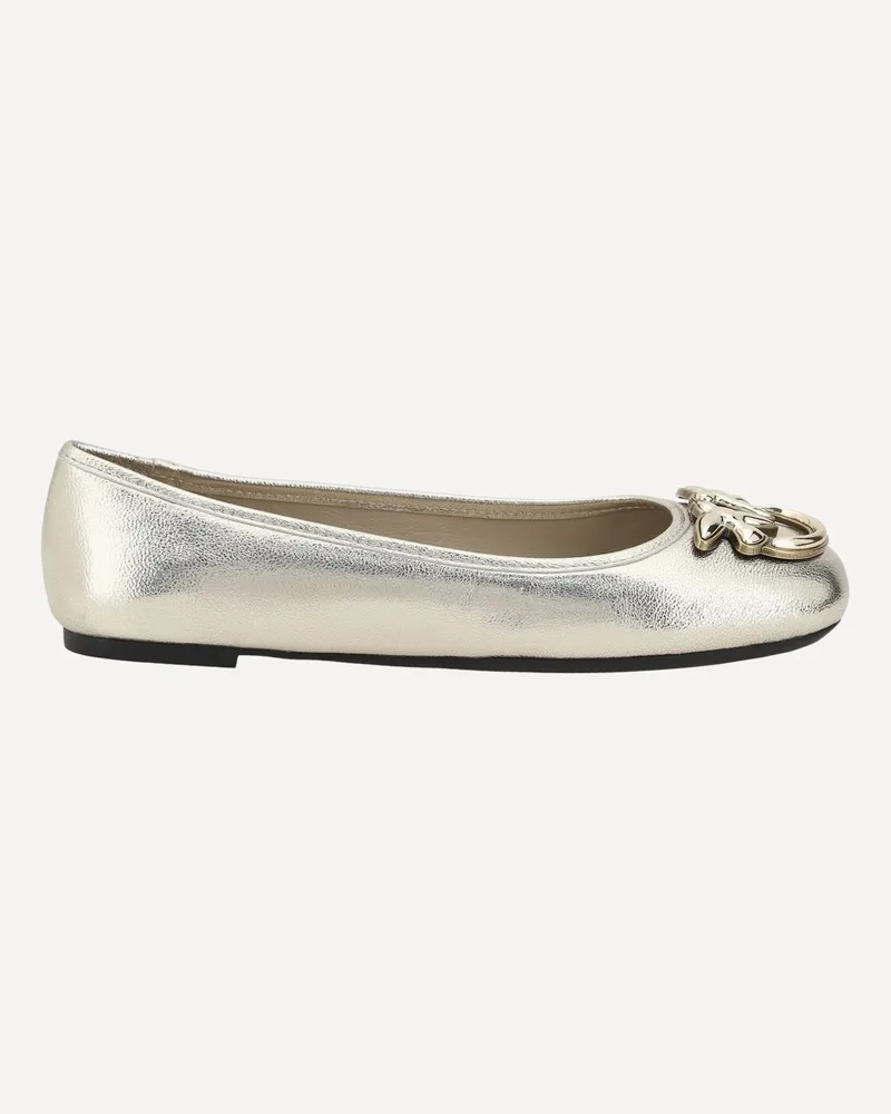 Pinko Gioia Ballerinas Female Silver