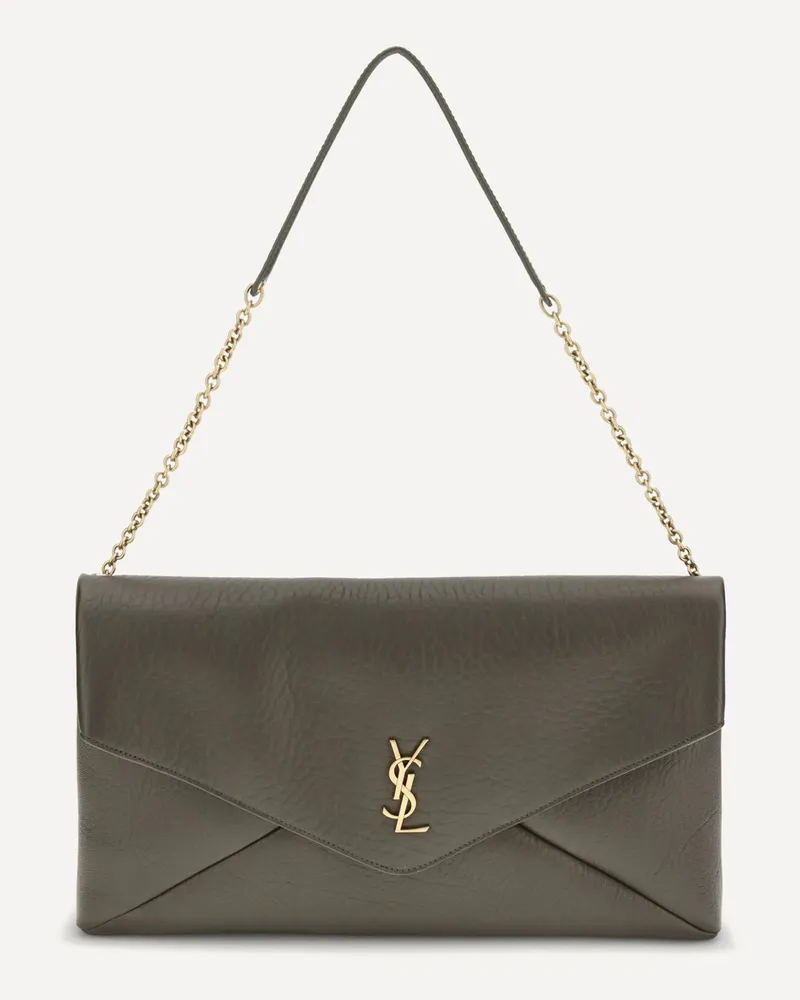 Saint Laurent Cassandre XXL Shoulder Bag Female Green