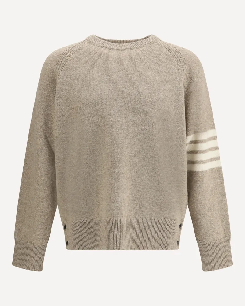 Thom Browne Wool Sweater Male Khaki