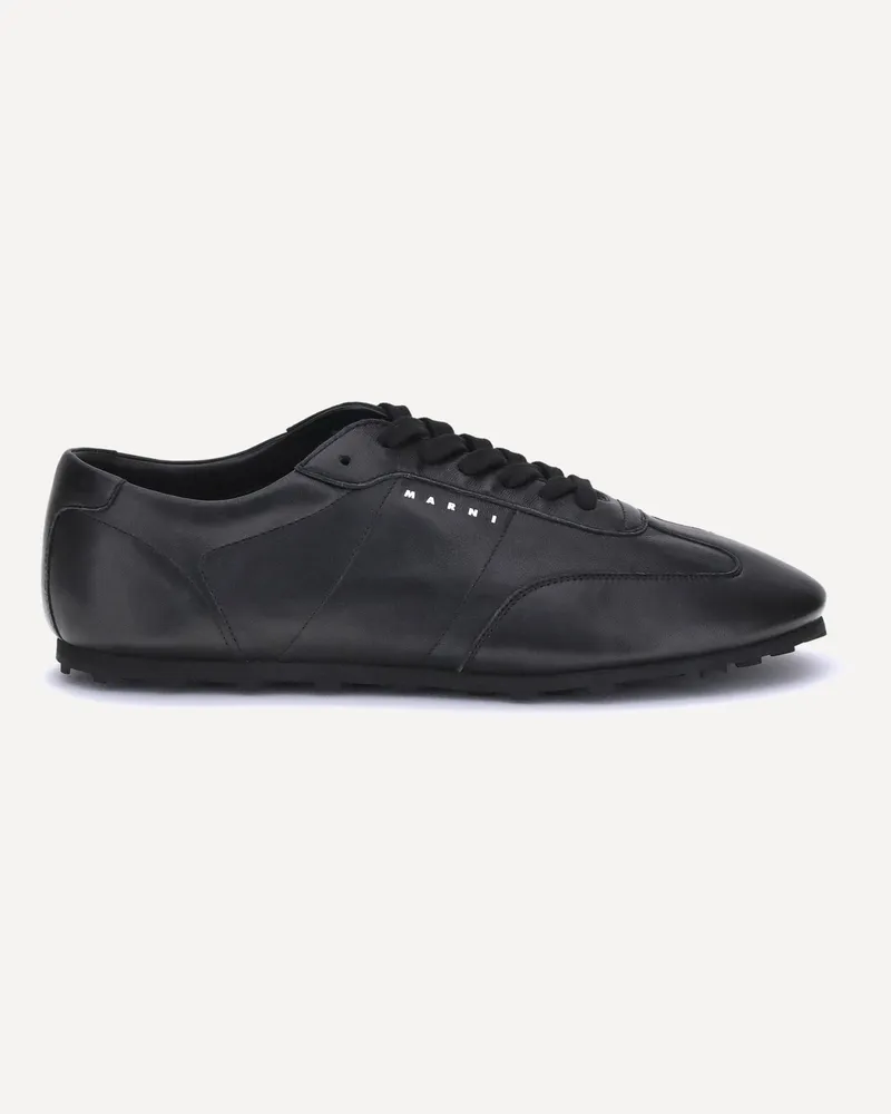 Marni Softy Soccer Sneakers Male Black