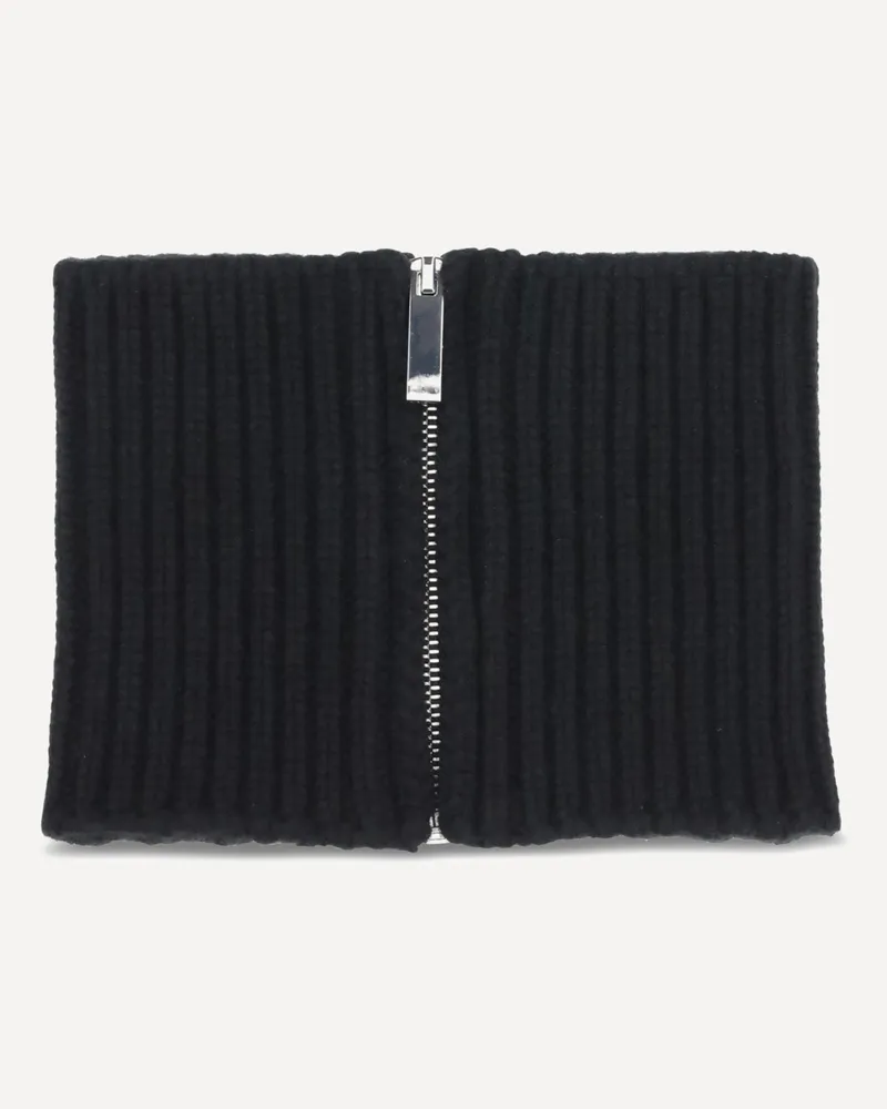 Sa Su Phi Cashmere collar Scarf Female Black