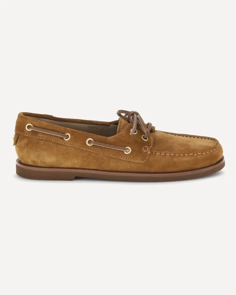 Gianvito Rossi Vandée boat Loafers Female Brown
