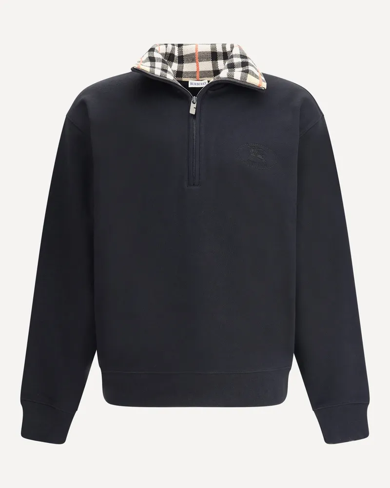 Burberry Cotton Sweatshirt Male Black