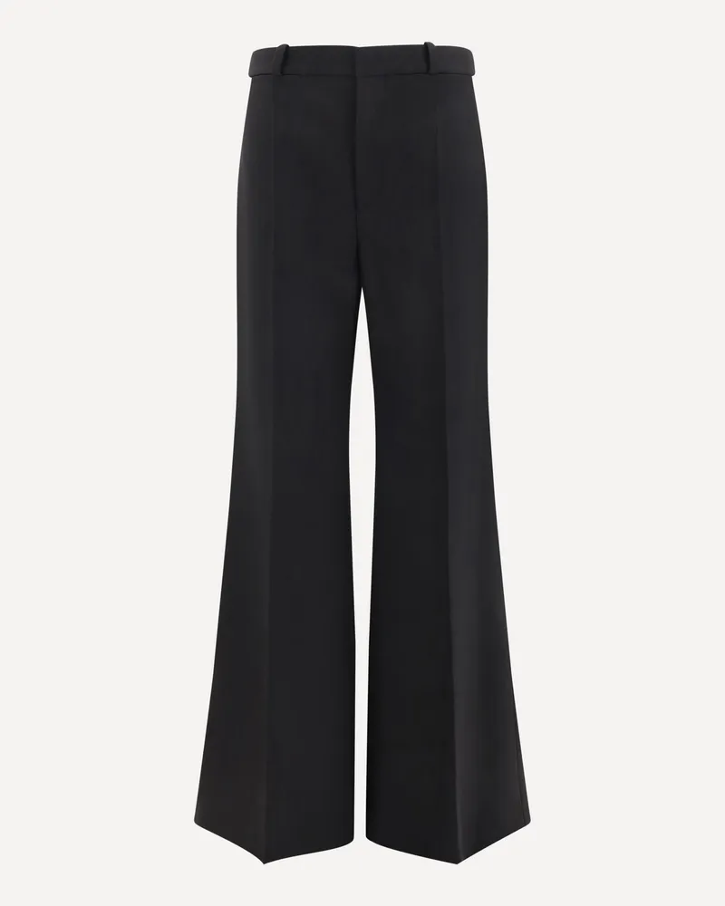 Chloé Wool flare Pants Female Black