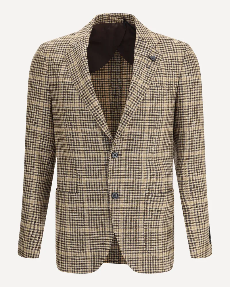 LARDINI Lardini single-breasted Blazer Male Beige