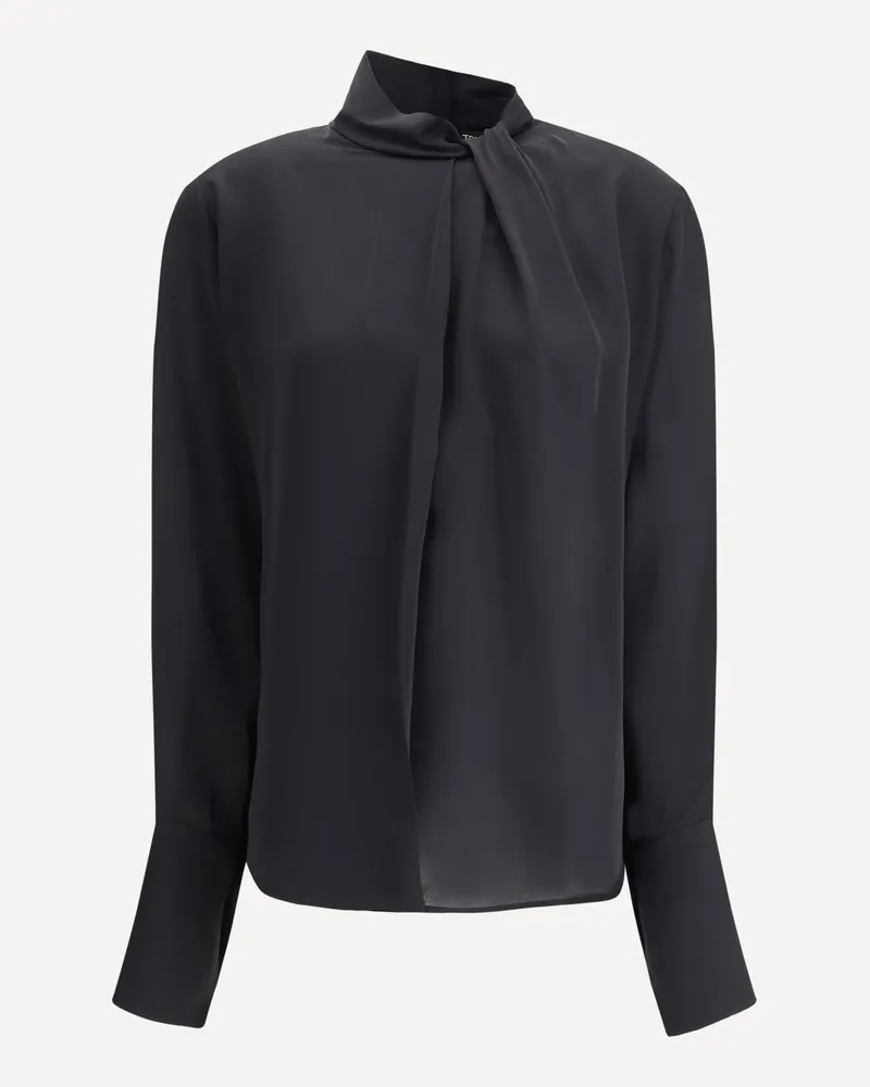 Tom Ford Silk georgette Blouse Female Black