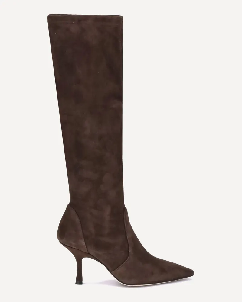 Stuart Weitzman Suede high Boots Female Brown