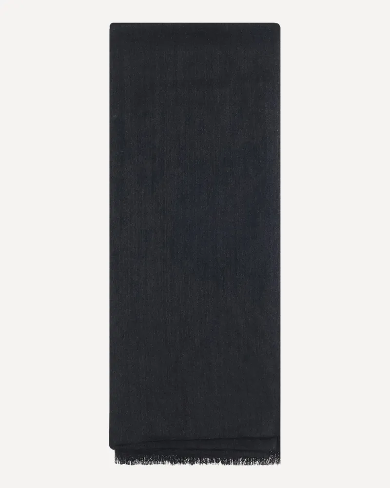 Brunello Cucinelli Silk and cashmere Scarf Female Black