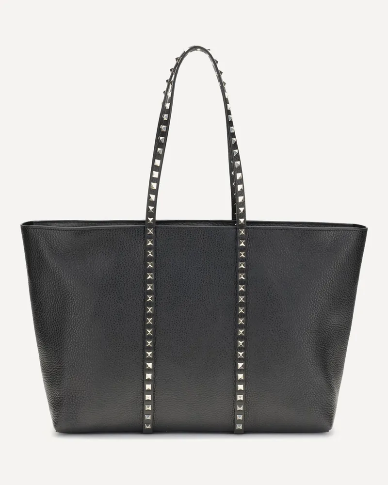 Valentino Garavani Medium Rockstud Tote Bag Female Black