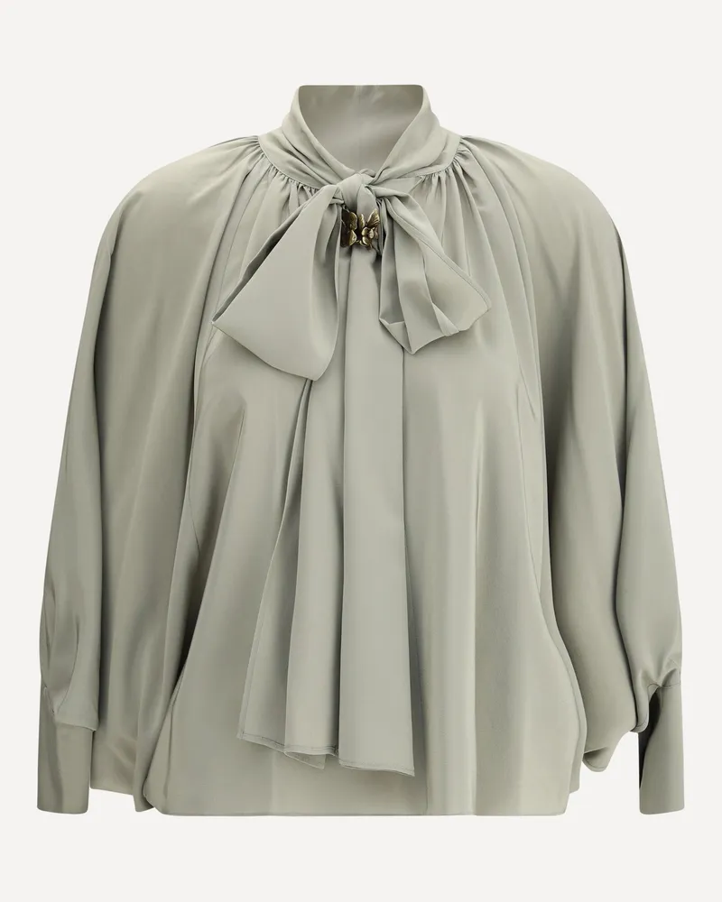 Max Mara Leonida silk Blouse Female Green