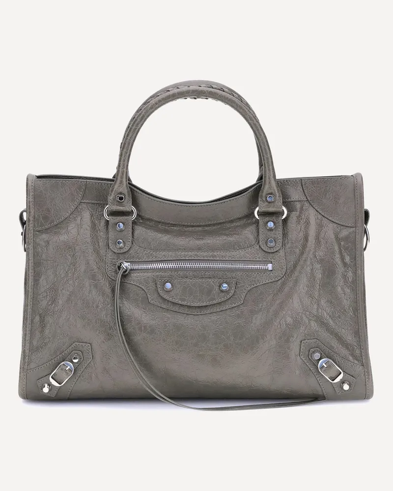 Balenciaga Le City medium Shoulder Bag Female Green