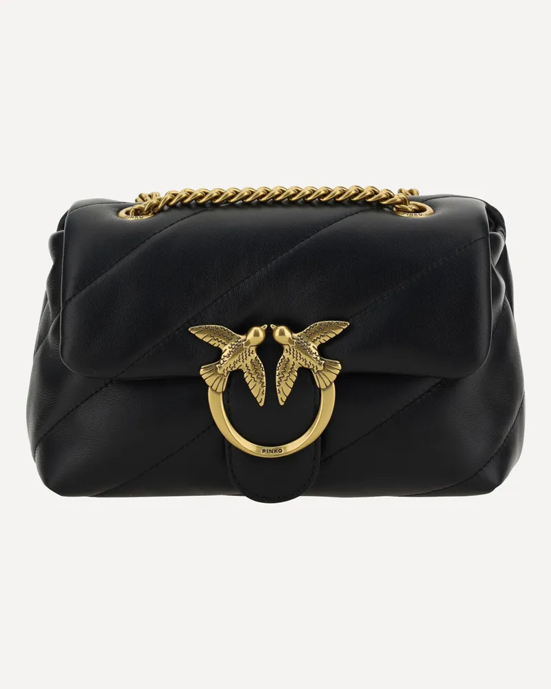 Pinko Love Mini Puff Shoulder Bag Female Black