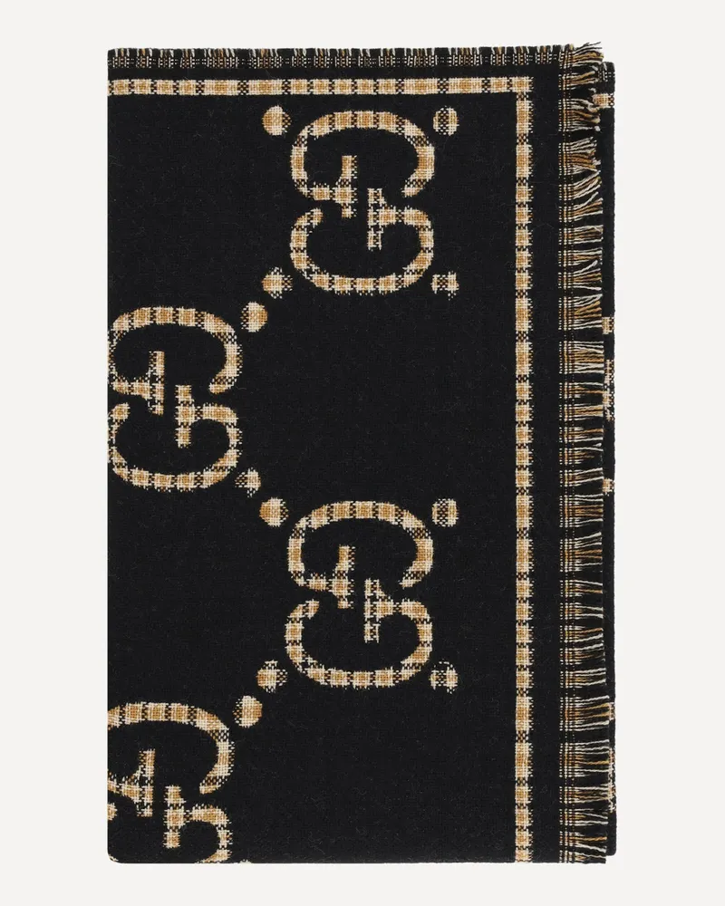 Gucci GG Scarf Male Black