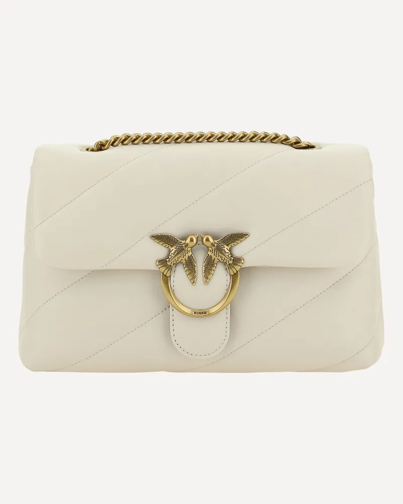Pinko Love Classic Shoulder Bag Female White
