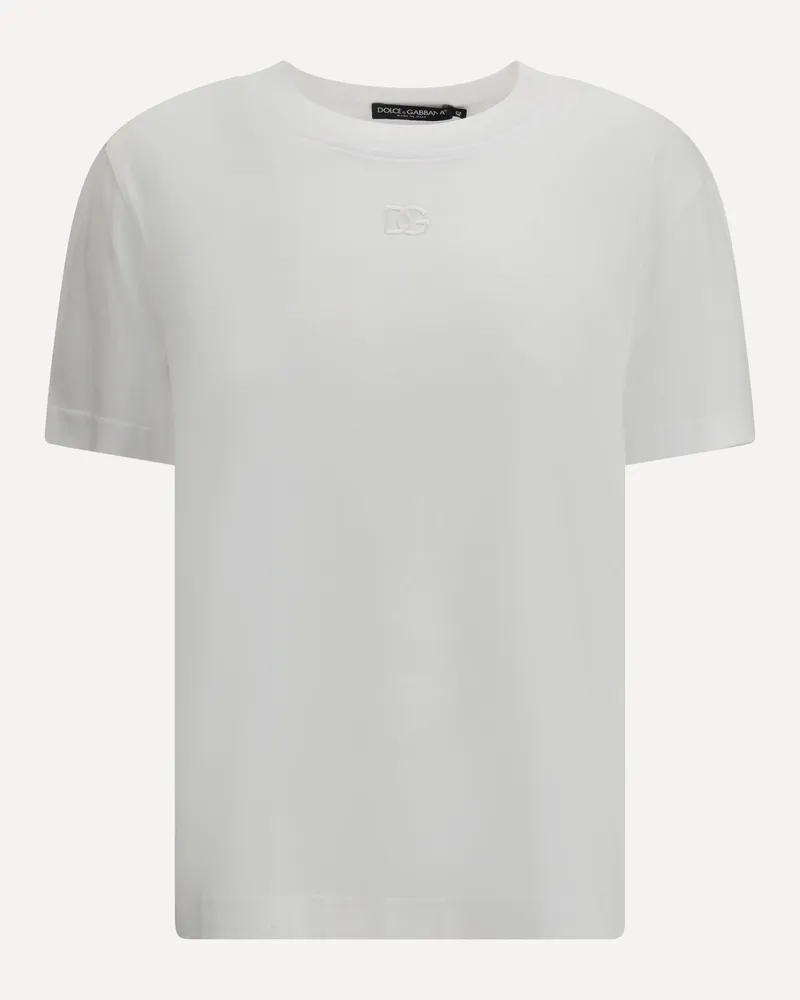 Dolce & Gabbana Logo T-Shirt Female White