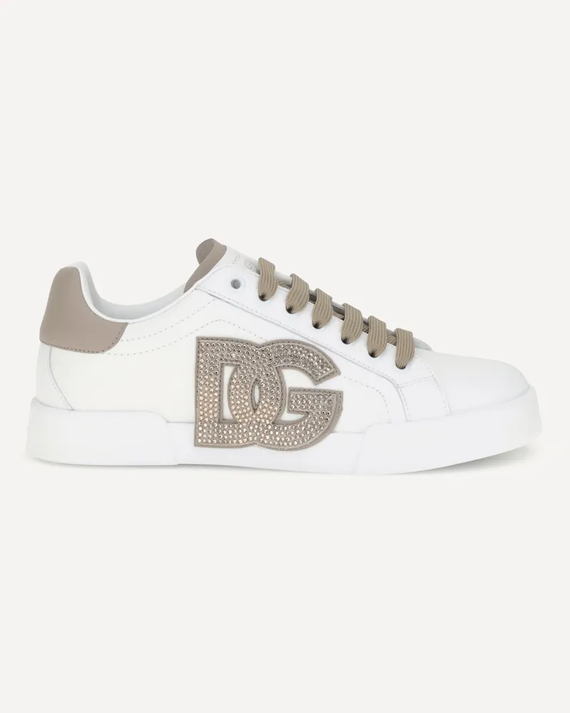 Dolce & Gabbana Portofino Sneakers Female White
