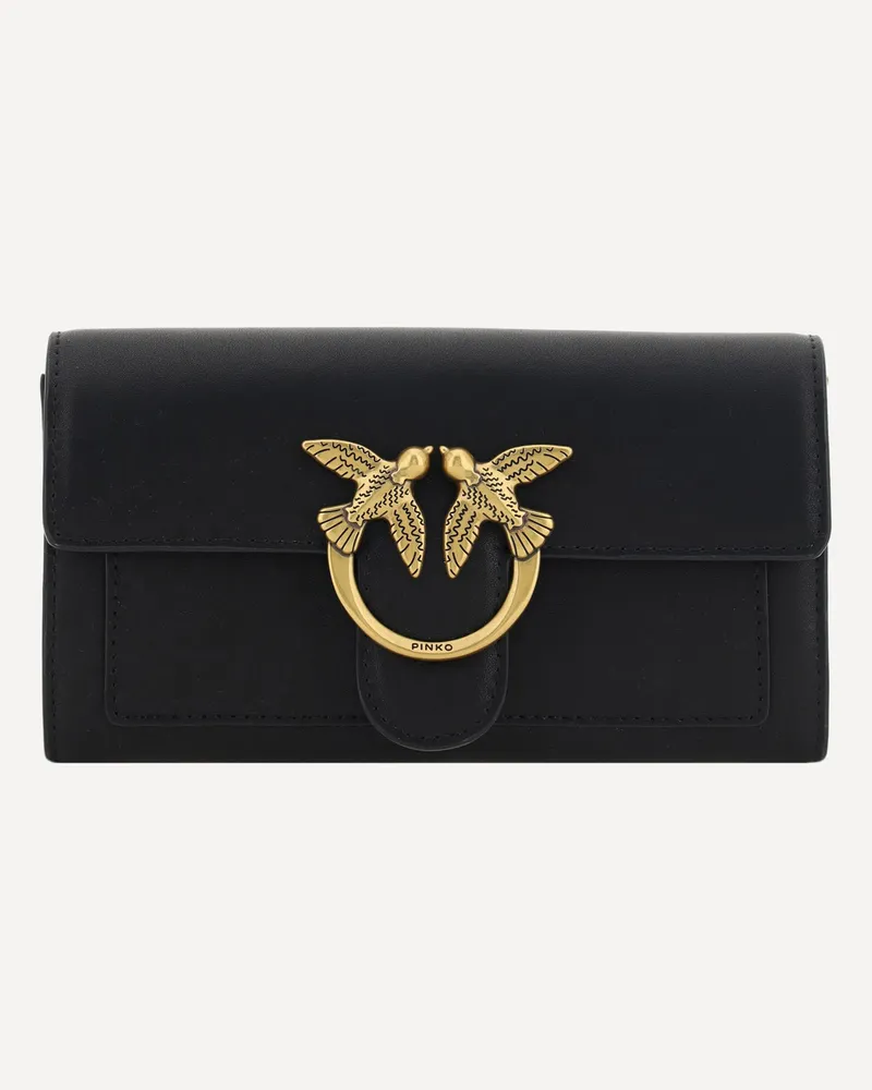 Pinko Love One Wallet Female Black