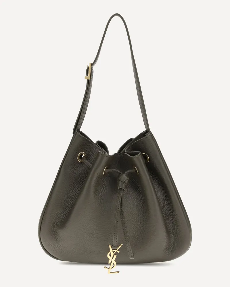 Saint Laurent Paris VII Shoulder Bag Female Brown