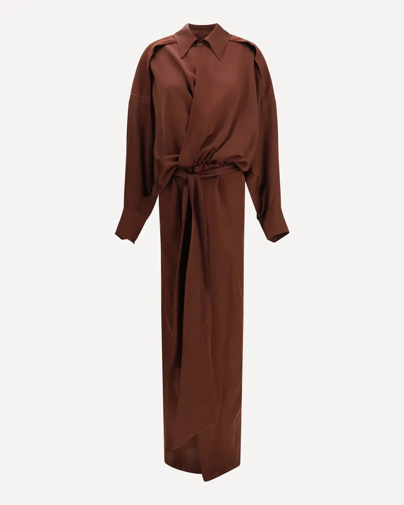 Petar Petrov Whisper Dress Female Bordeaux