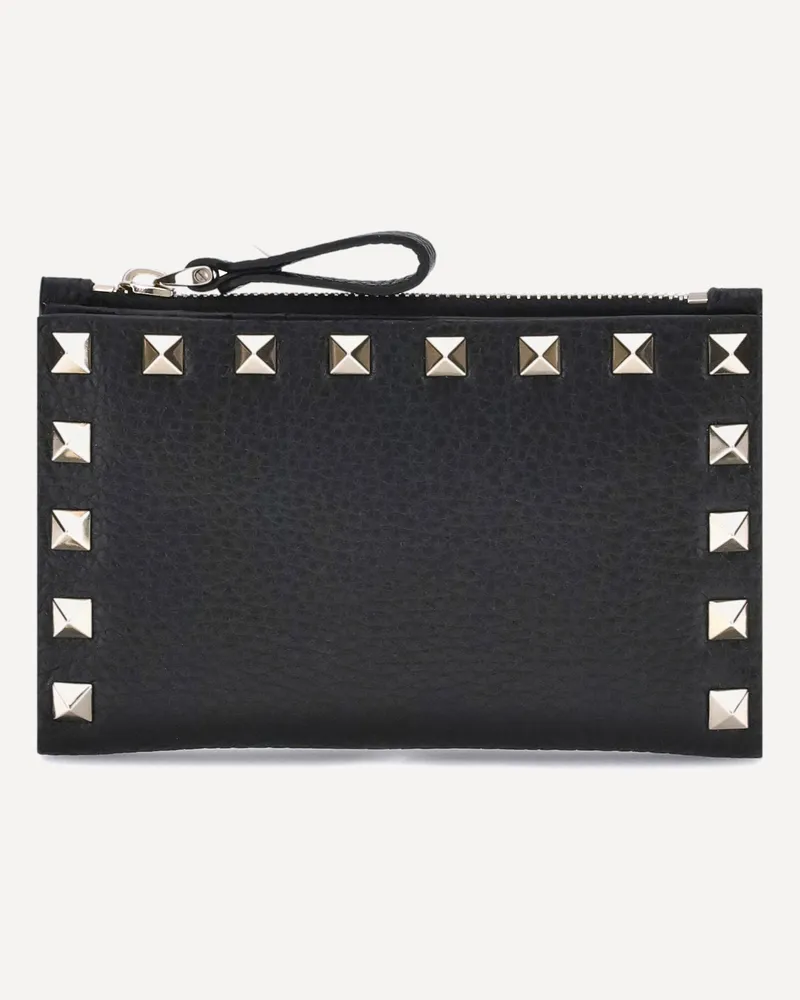 Valentino Garavani Rockstud Coin Purse Female Black