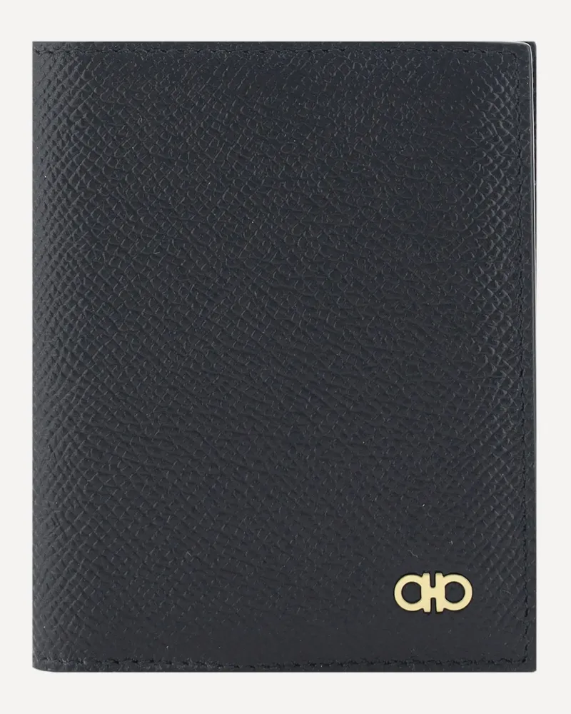 Ferragamo Revival Card Holder Male Black