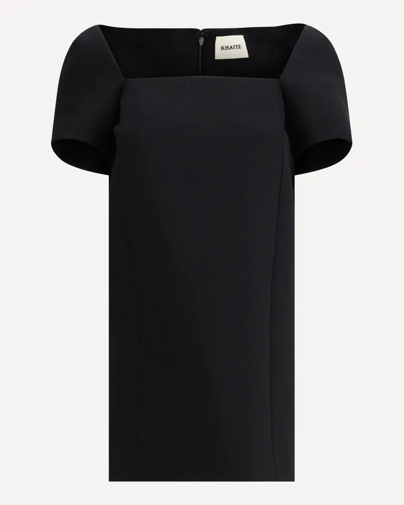 KHAITE Mini Benji Dress Female Black