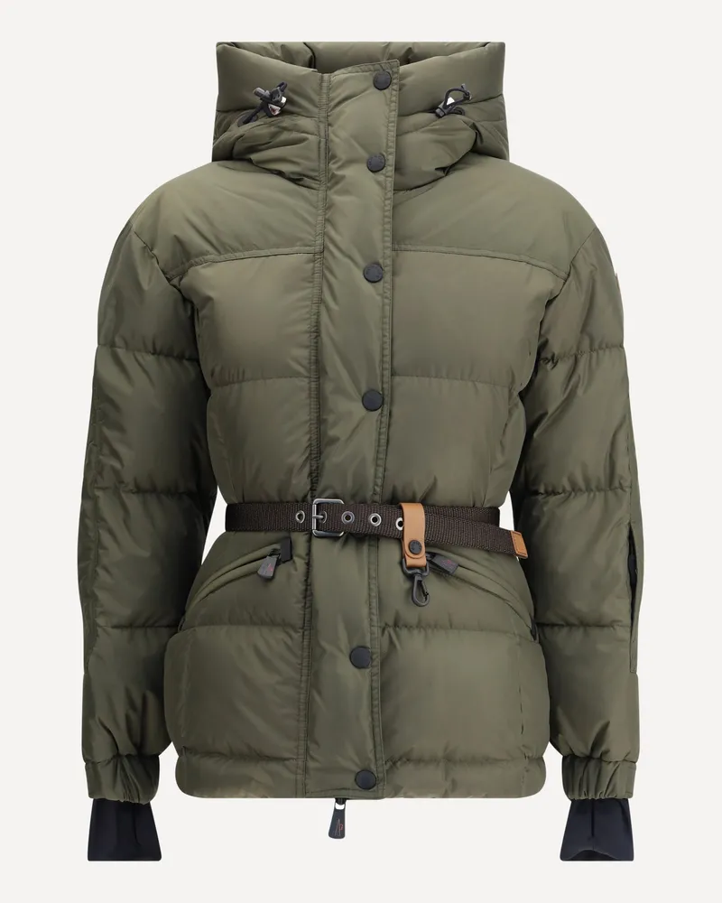 Moncler Salastrains ski Jacket Female Green