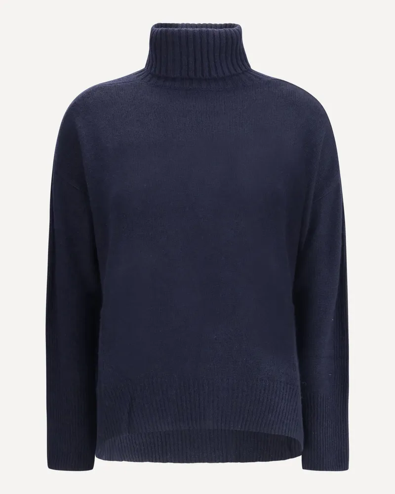 ALLUDE Turtleneck Sweater Female Blue