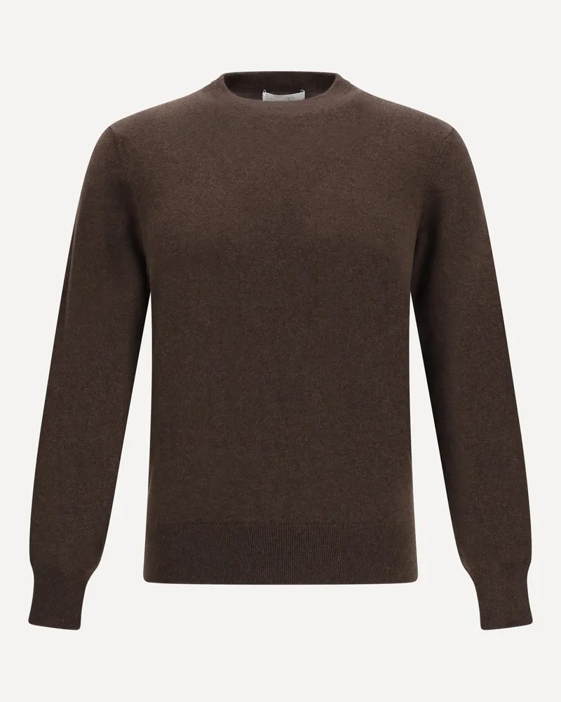 Cruciani Cashmere Sweater Male Brown
