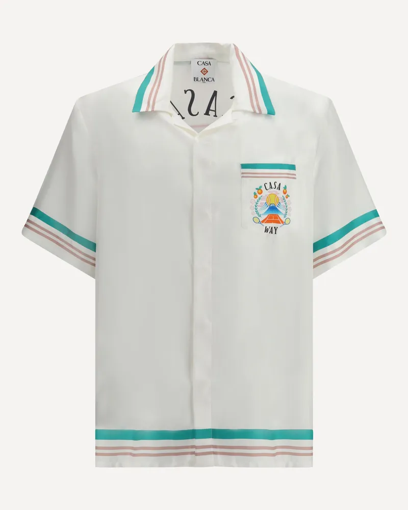Casablanca Paris The Casa Way Shirt Male White
