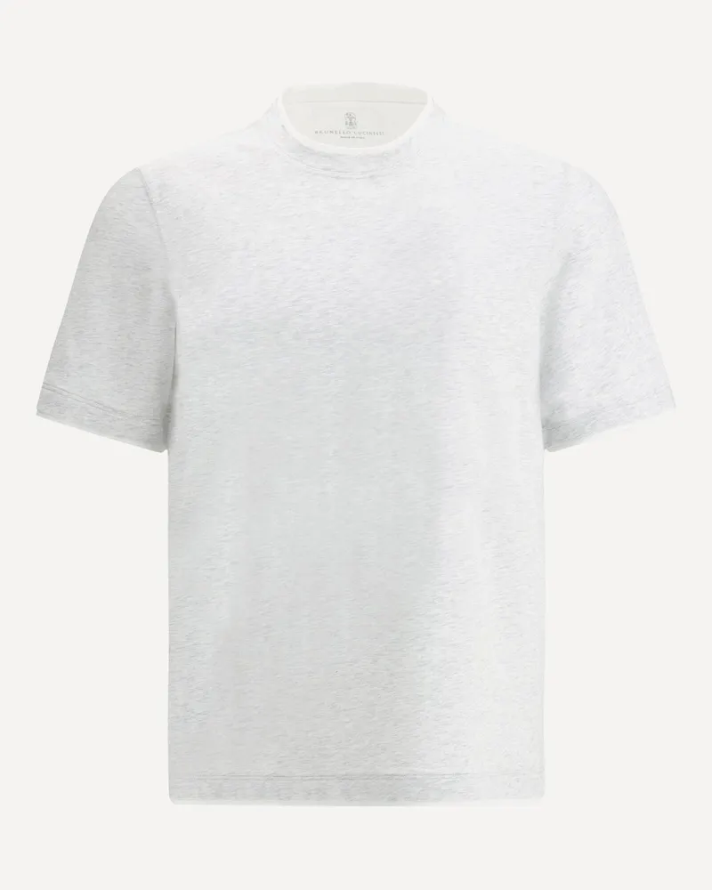 Brunello Cucinelli T-Shirt Male Grey