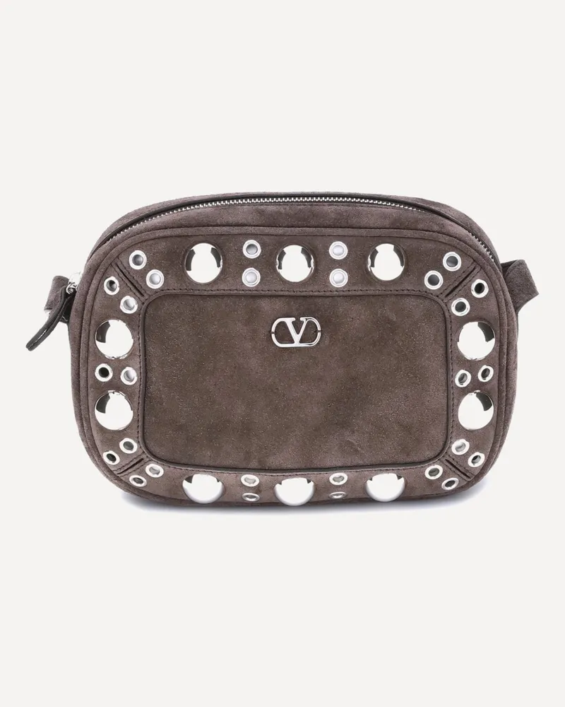 Valentino Garavani Nellcôte Shoulder Bag Male Brown