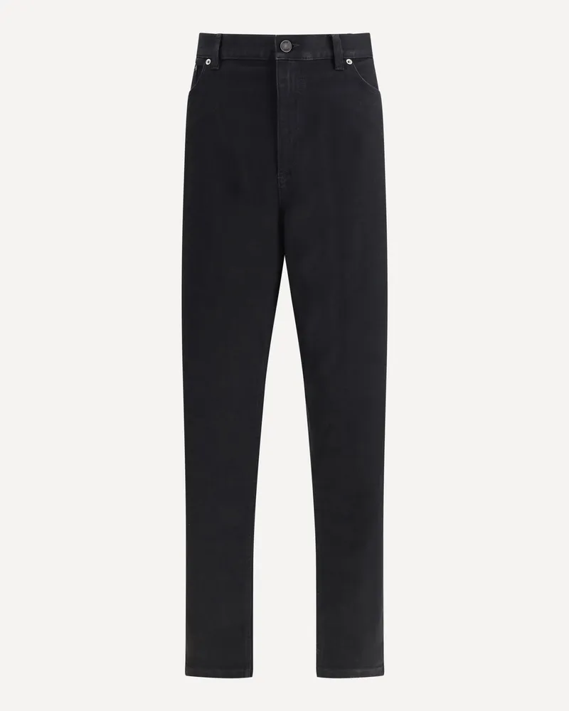 Ermenegildo Zegna Black Roccia Jeans Male Black