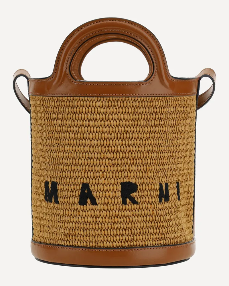 Marni Tropicalia Bucket Bag Female Brown