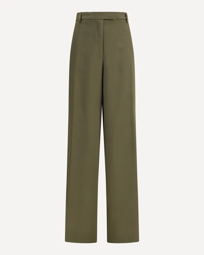 Dries van Noten Sartorial Trousers Female Khaki