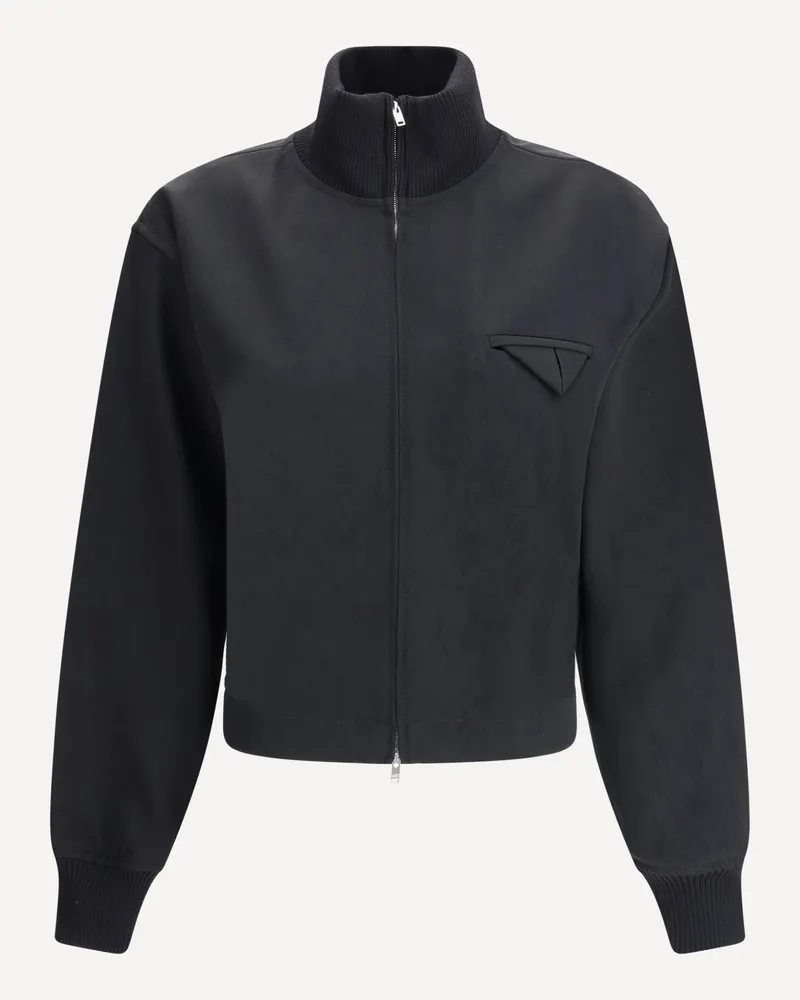 Bottega Veneta Cropped Jacket Female Black