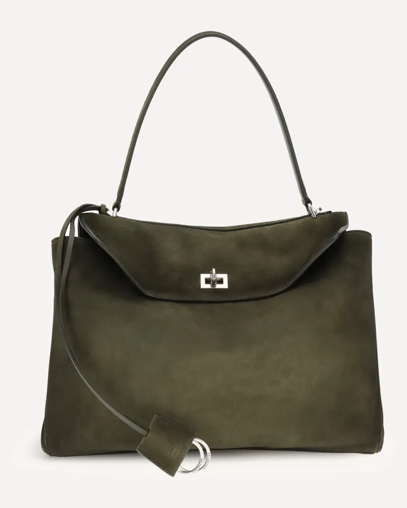 Balenciaga Medium Rodeo Bag Female Green
