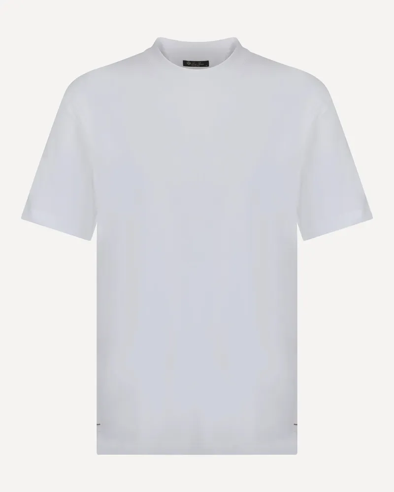 Loro Piana Monochrome T-Shirt Male White